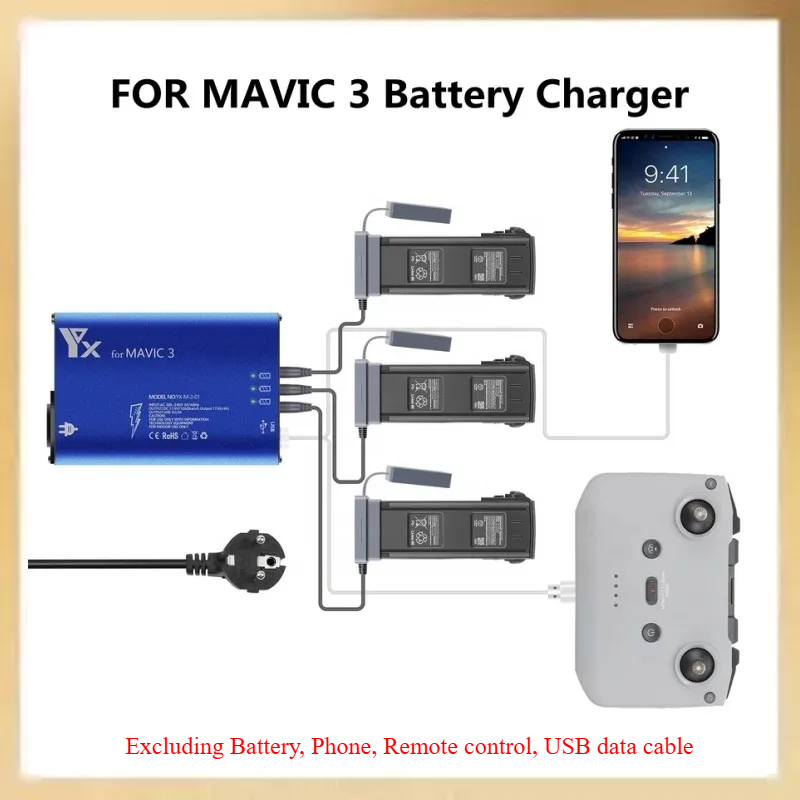 Battery Charger Hub 5in1 Charg - Drone Charging Hub incelemesi ve fiyatı