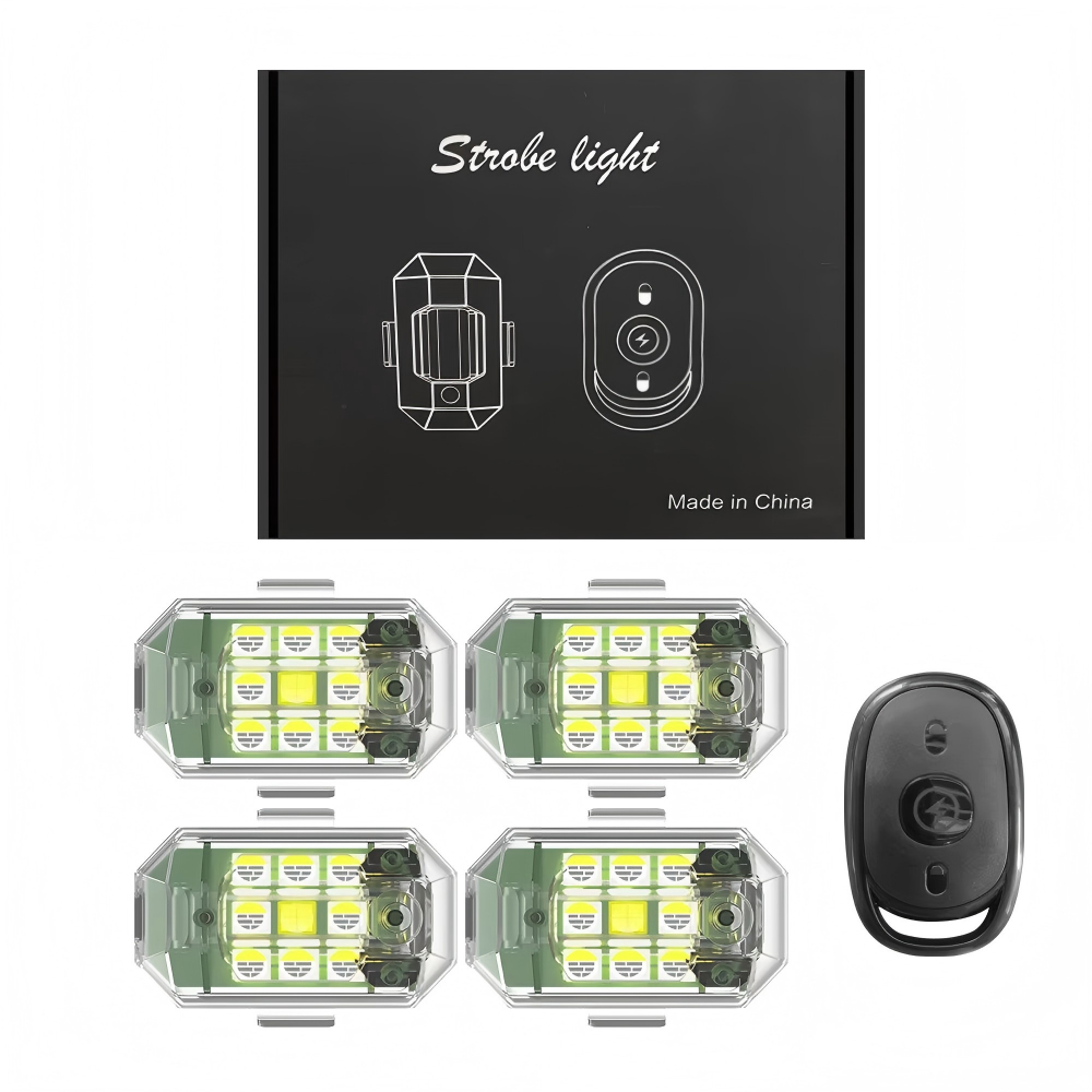 2PCS/4PCS Wireless LED Drone S - Drone Strobe Light incelemesi ve fiyatı