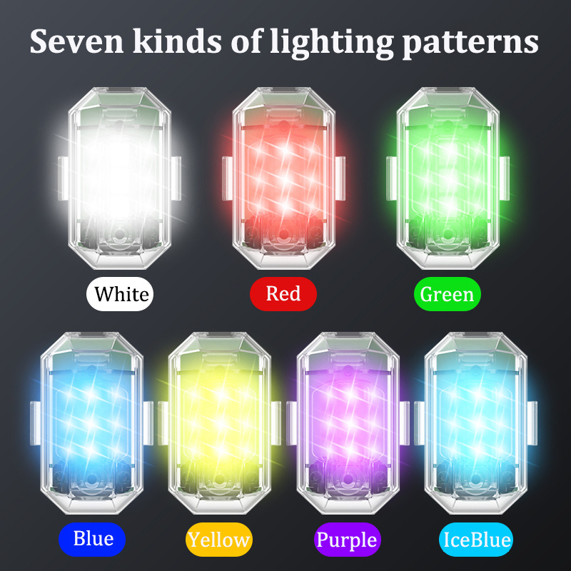 2PCS/4PCS Wireless LED Drone S - Drone Strobe Light incelemesi ve fiyatı