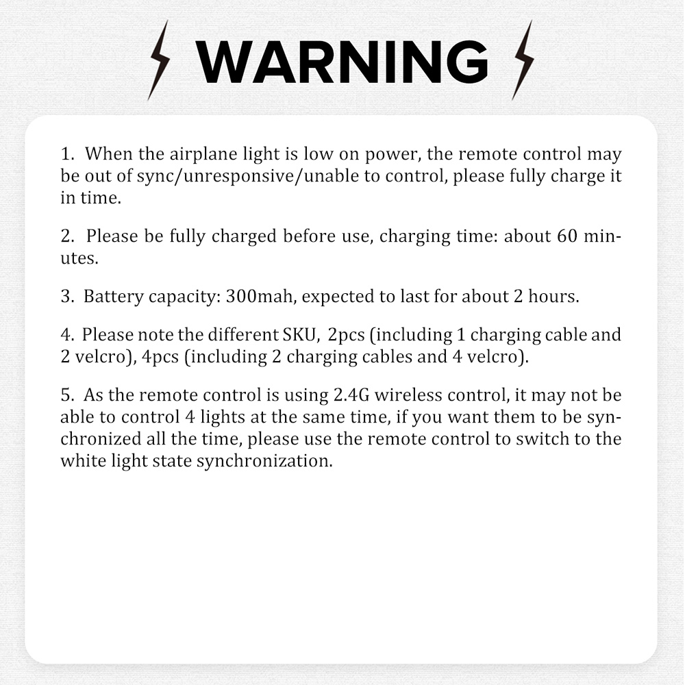 2PCS/4PCS Wireless LED Drone S - Drone Strobe Light incelemesi ve fiyatı