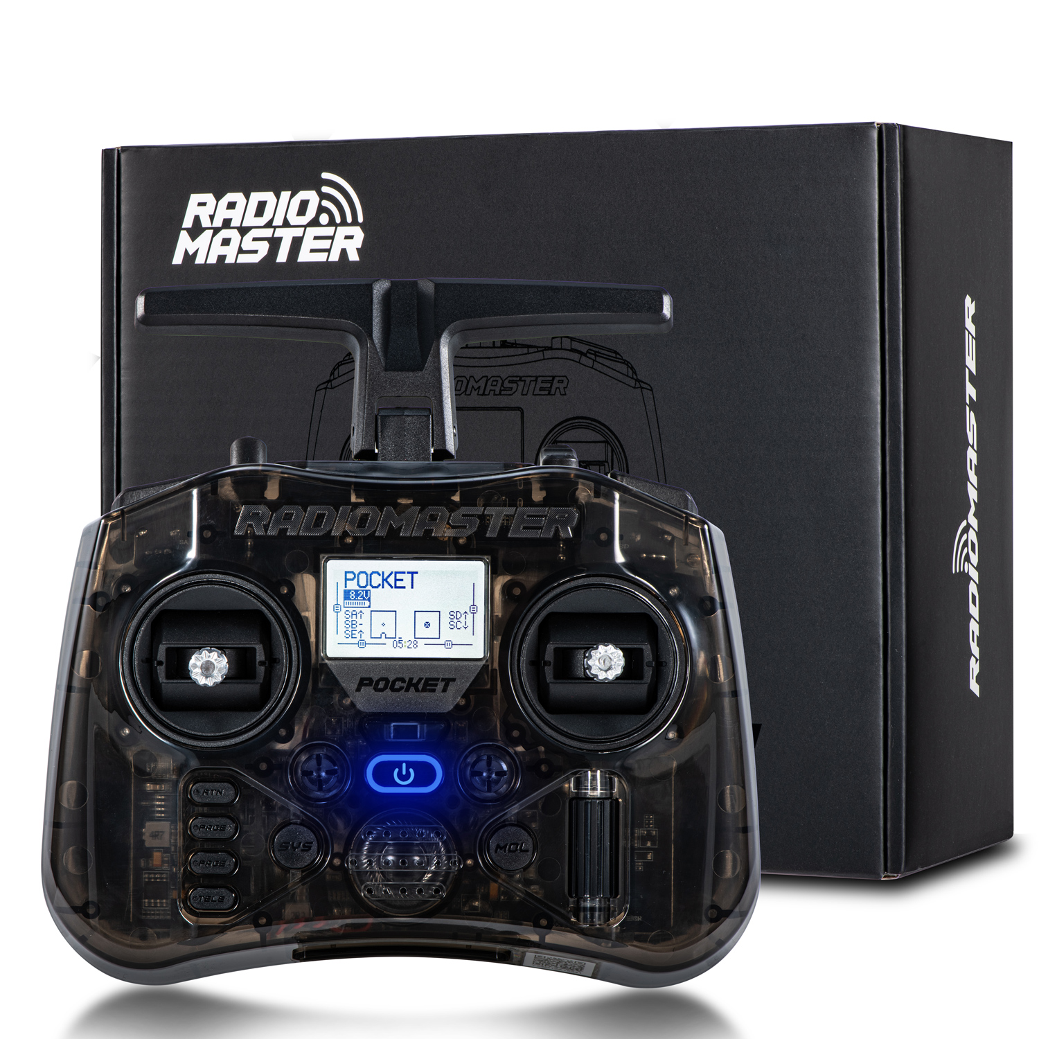 RadioMaster POCKET P16 2.4G Ra - Drone Control Stick incelemesi ve fiyatı