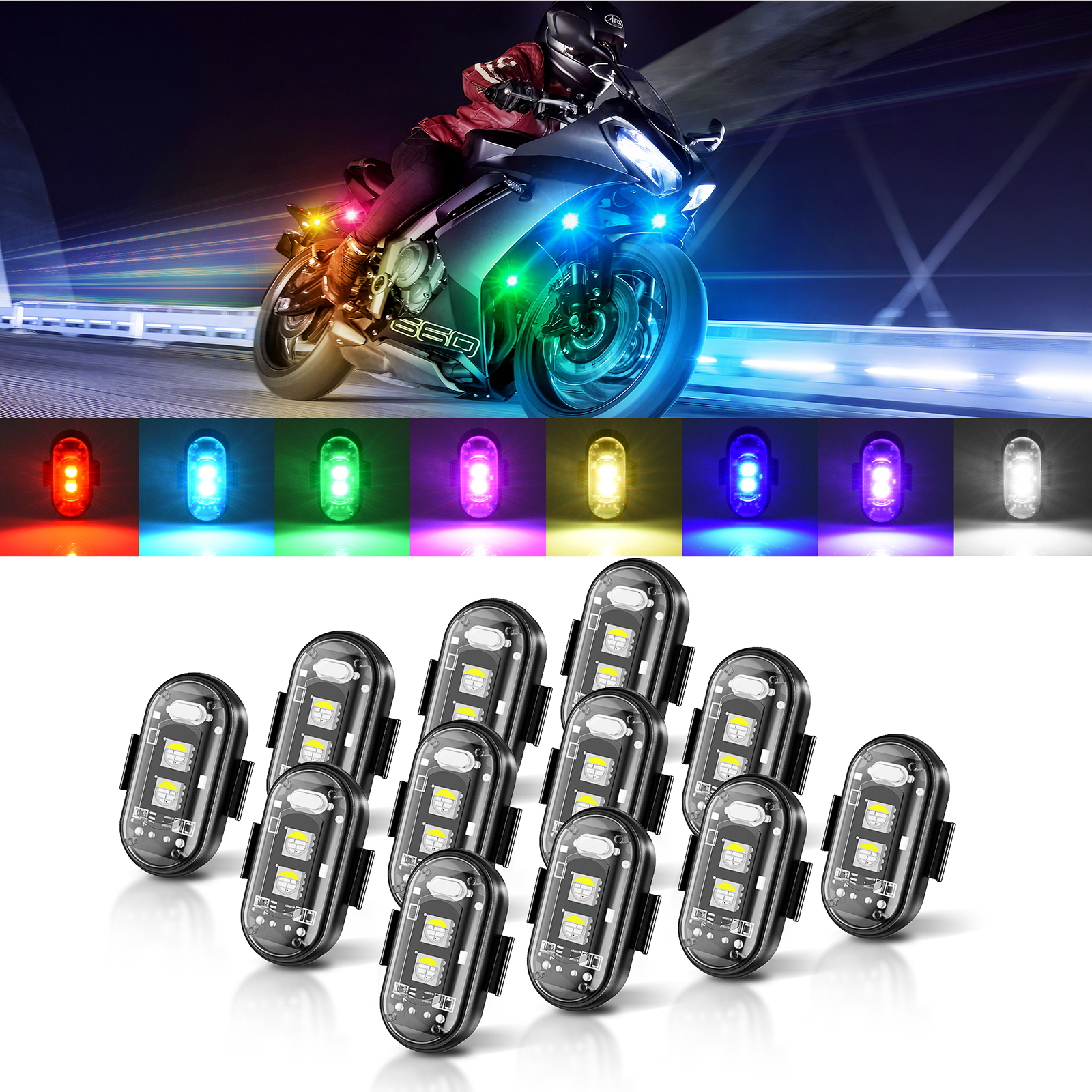 MICTUNING Wireless LED Strobe  - Drone Strobe Light incelemesi ve fiyatı