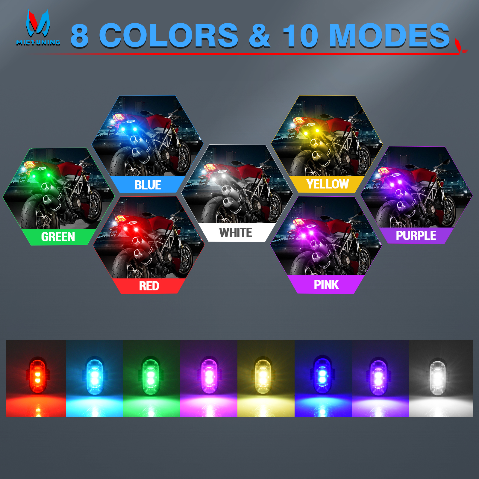 MICTUNING Wireless LED Strobe  - Drone Strobe Light incelemesi ve fiyatı