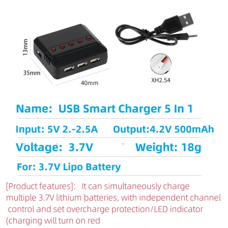 Syma X5HW X5HC X5C X5SW 3.7V 5 - Drone Power Bank incelemesi ve fiyatı