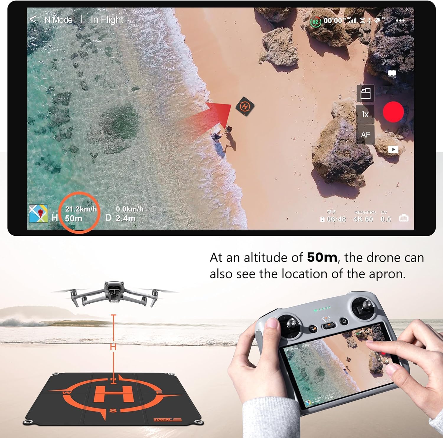 STARTRC Drone Landing Pad, Uni - Drone Landing Pad incelemesi ve fiyatı