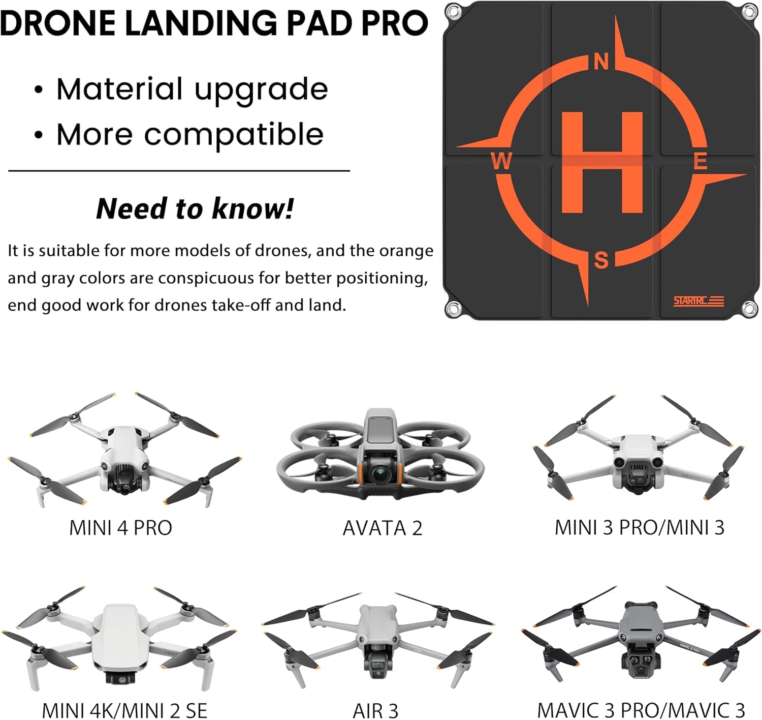STARTRC Drone Landing Pad, Uni - Drone Landing Pad incelemesi ve fiyatı