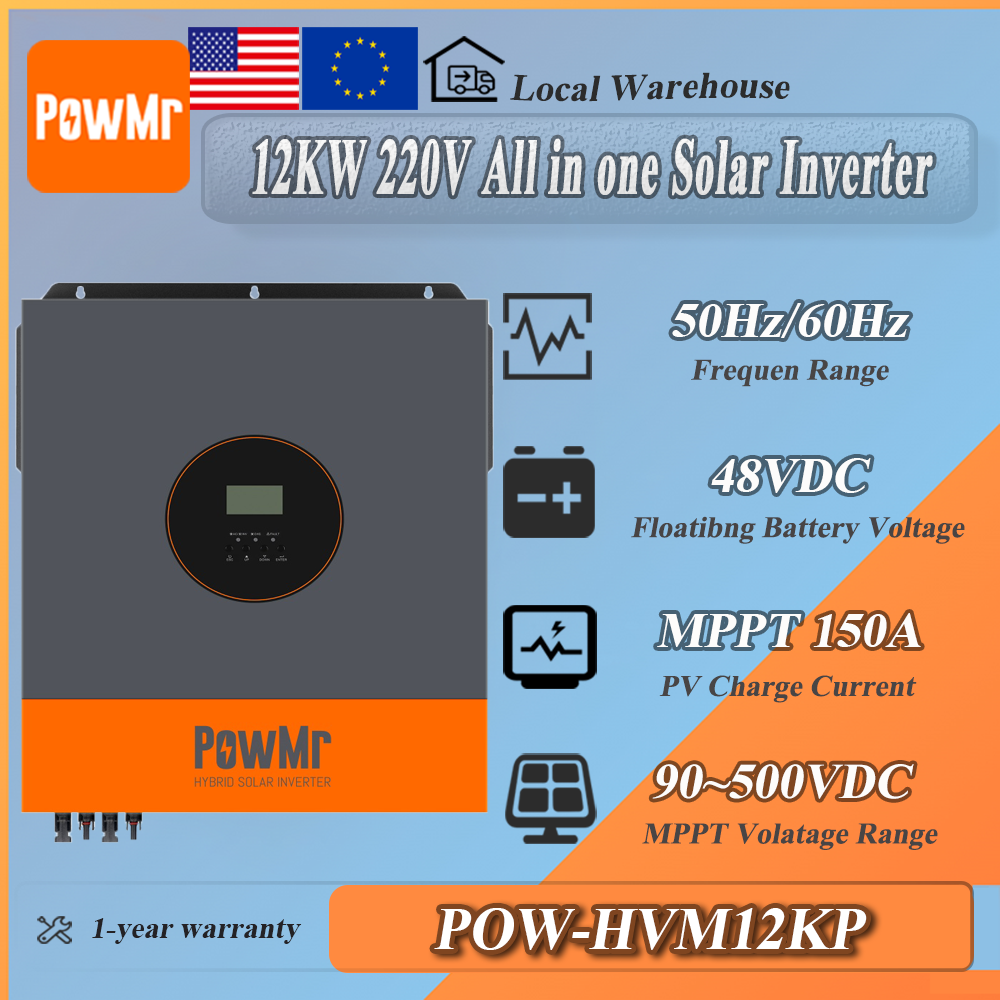 PowMr 48V 12kW 220V Parallel I - Drone Solar Charger incelemesi ve fiyatı