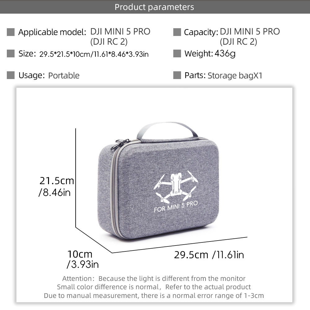 Storage Carry Case for DJI Min - Drone Carrying Case incelemesi ve fiyatı
