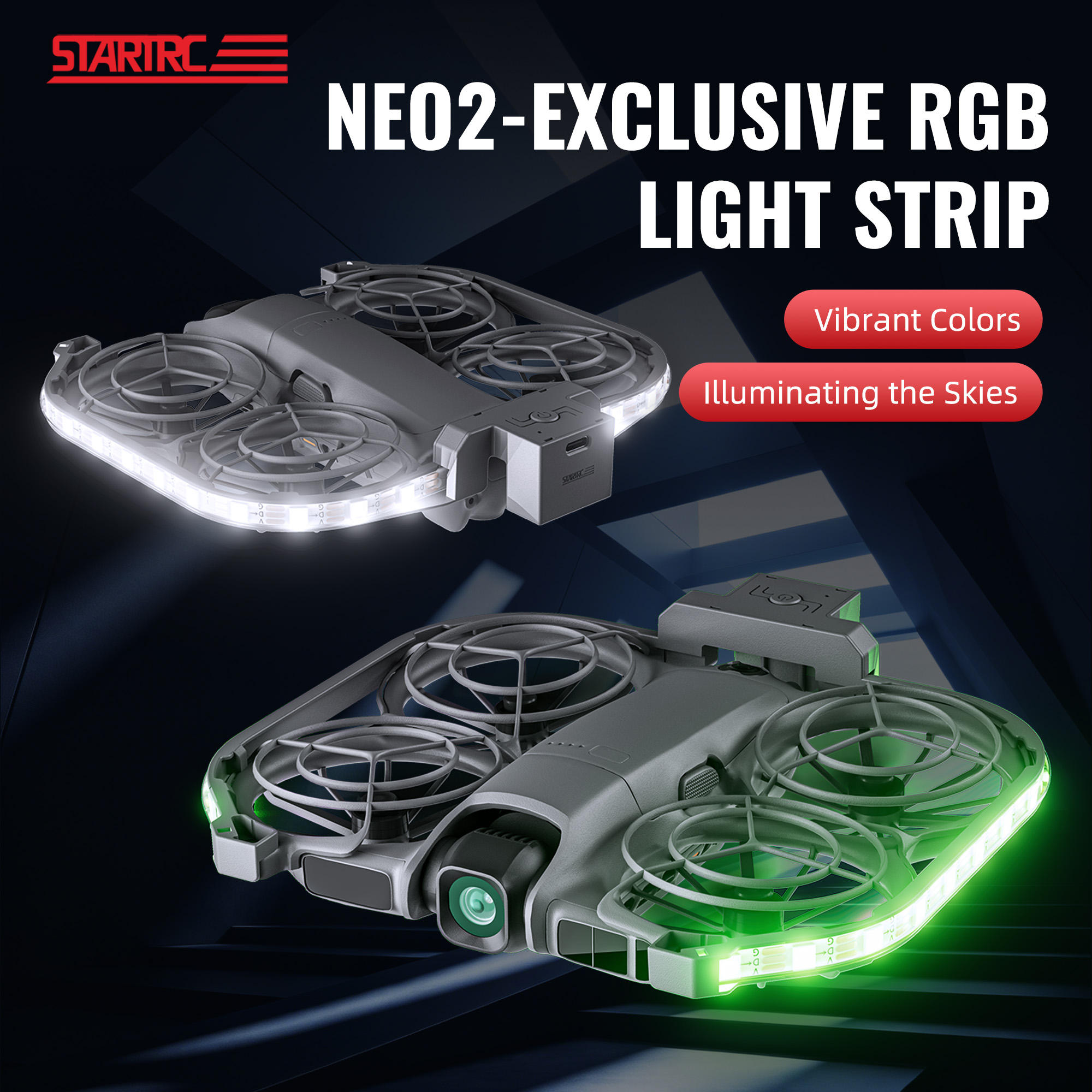 STARTRC RGB LED Light Strip Fo - Drone Beacon Light incelemesi ve fiyatı