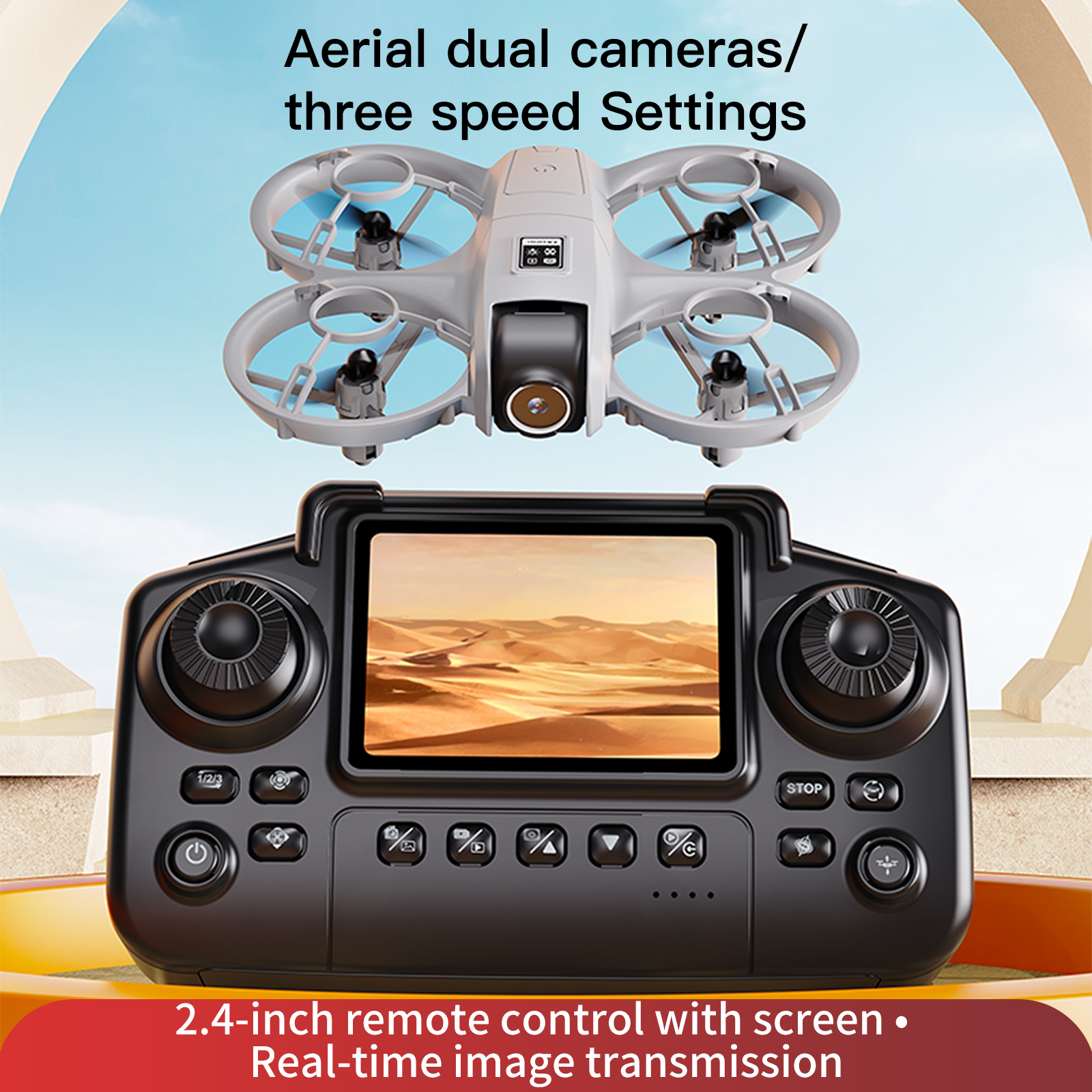 YL3 Remote-Controlled Drone wi - Drone Controller Screen incelemesi ve fiyatı
