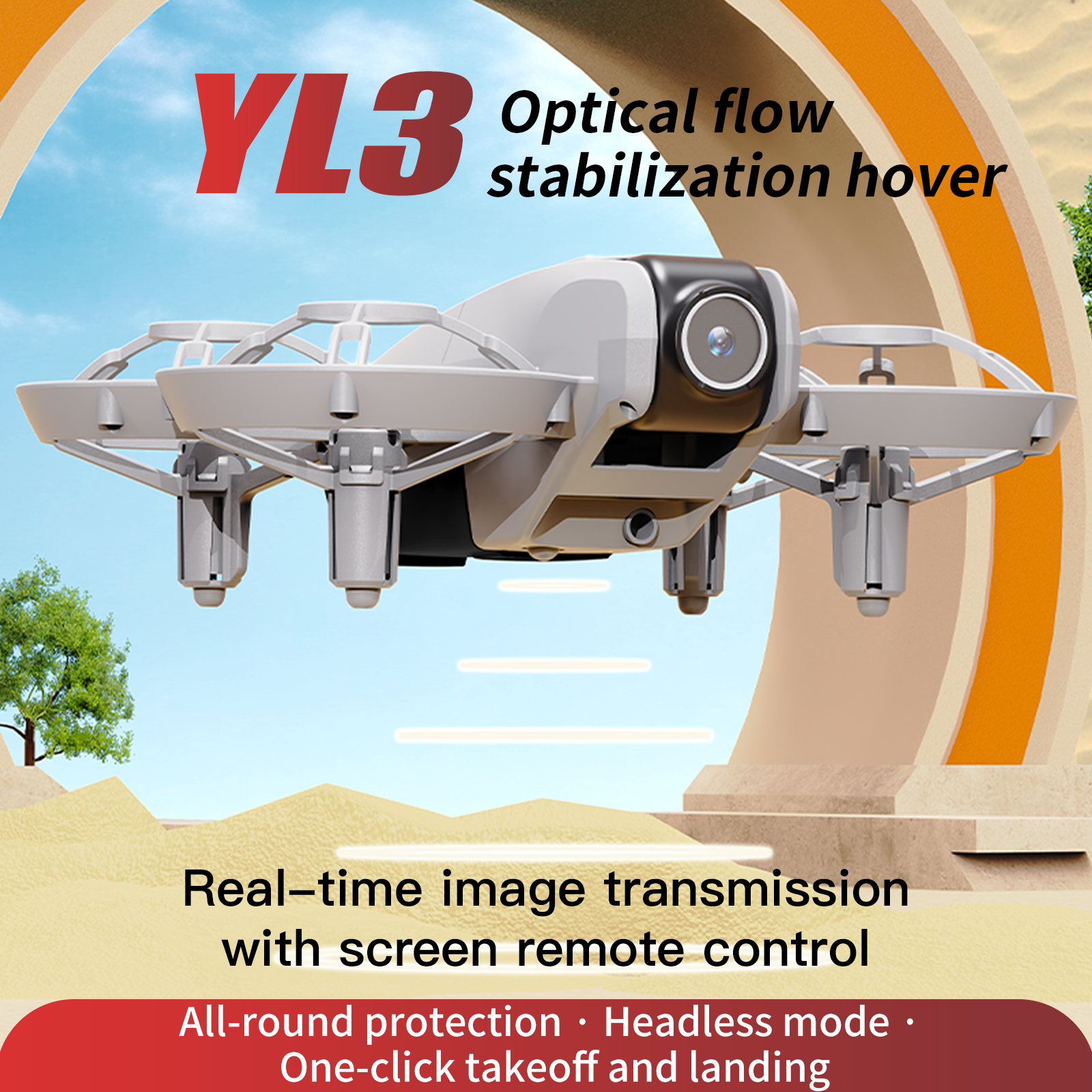 YL3 Remote-Controlled Drone wi - Drone Controller Screen incelemesi ve fiyatı