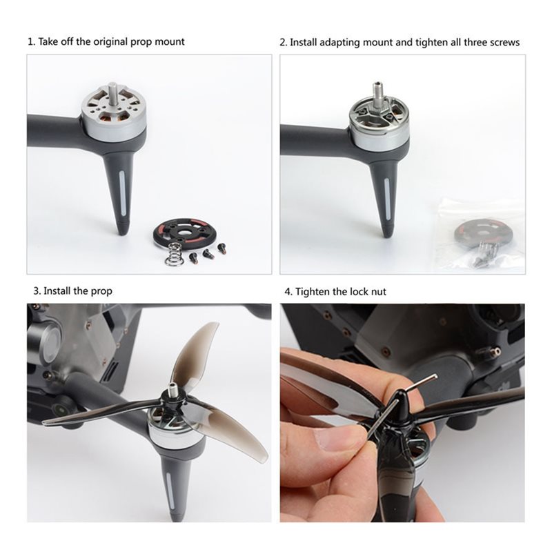 B50B-Motor Plate Adapter 4Pcs  - Drone Propeller Holder incelemesi ve fiyatı