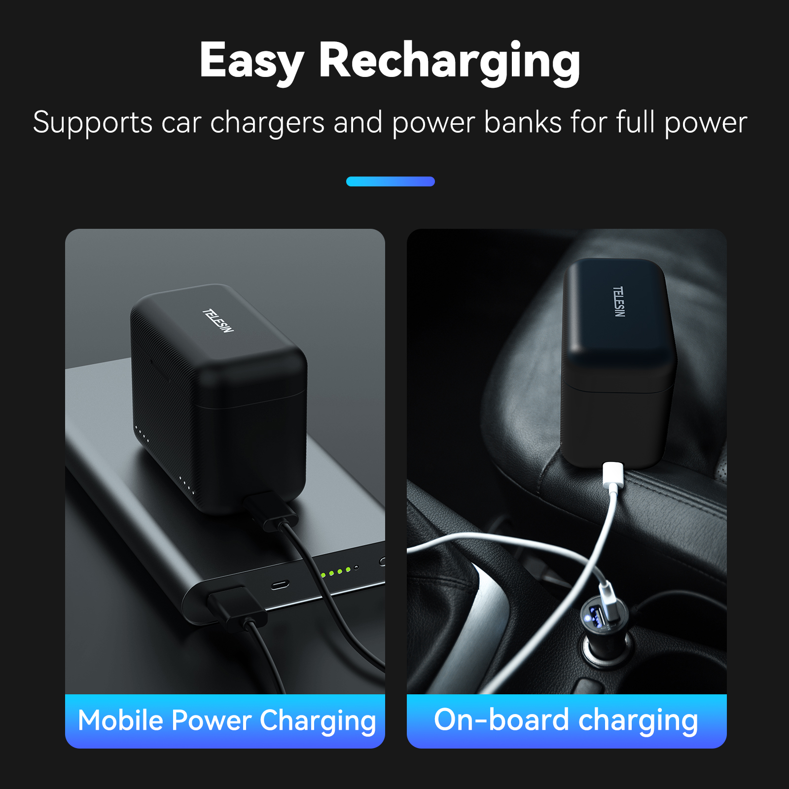 TELESIN For Insta360 X3 X4 Bat - Drone Charging Hub incelemesi ve fiyatı