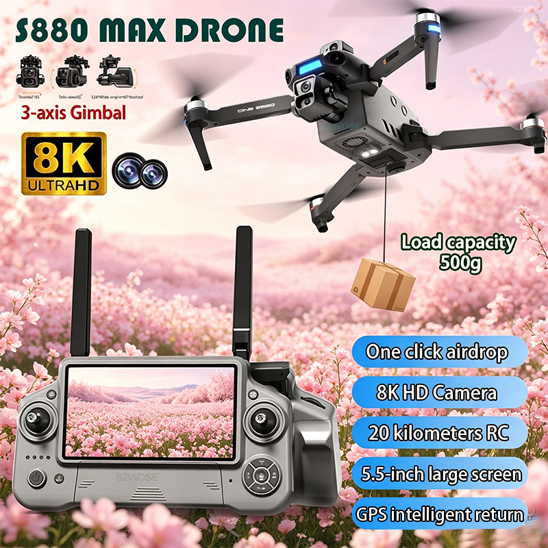 2026 New 8K Dual Camera Drone  - Drone Power Bank incelemesi ve fiyatı
