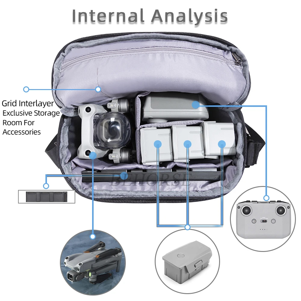 Storage Bag For DJI Mini 5 Pro - Drone Carrying Case incelemesi ve fiyatı