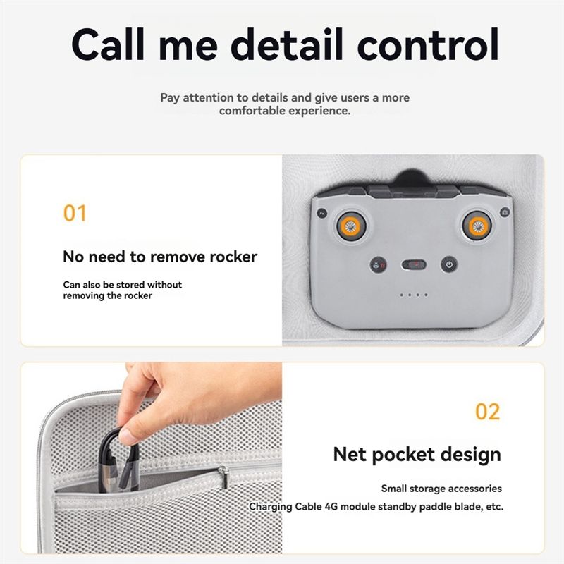 For DJI Neo Shoulder Bag PU Co - Drone Hard Shell Case incelemesi ve fiyatı