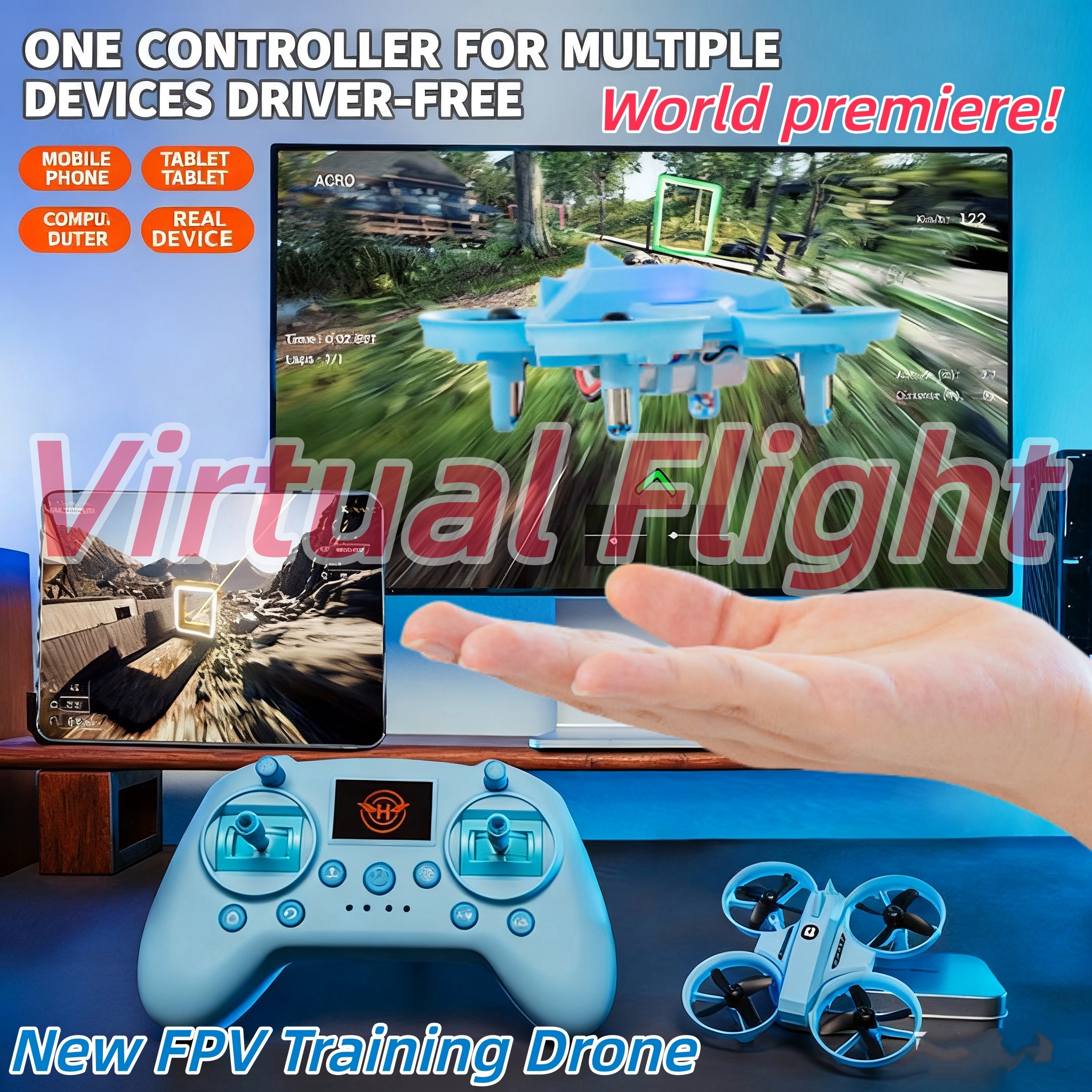 V4 Mini Drone Folding Storage  - Drone Tablet Mount incelemesi ve fiyatı