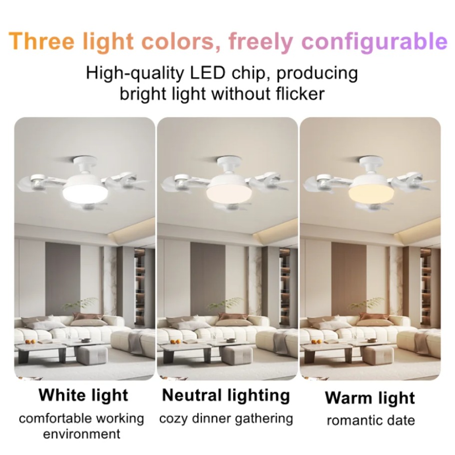 Ceiling Fan Light Drone E27 3/ - Drone Beacon Light incelemesi ve fiyatı