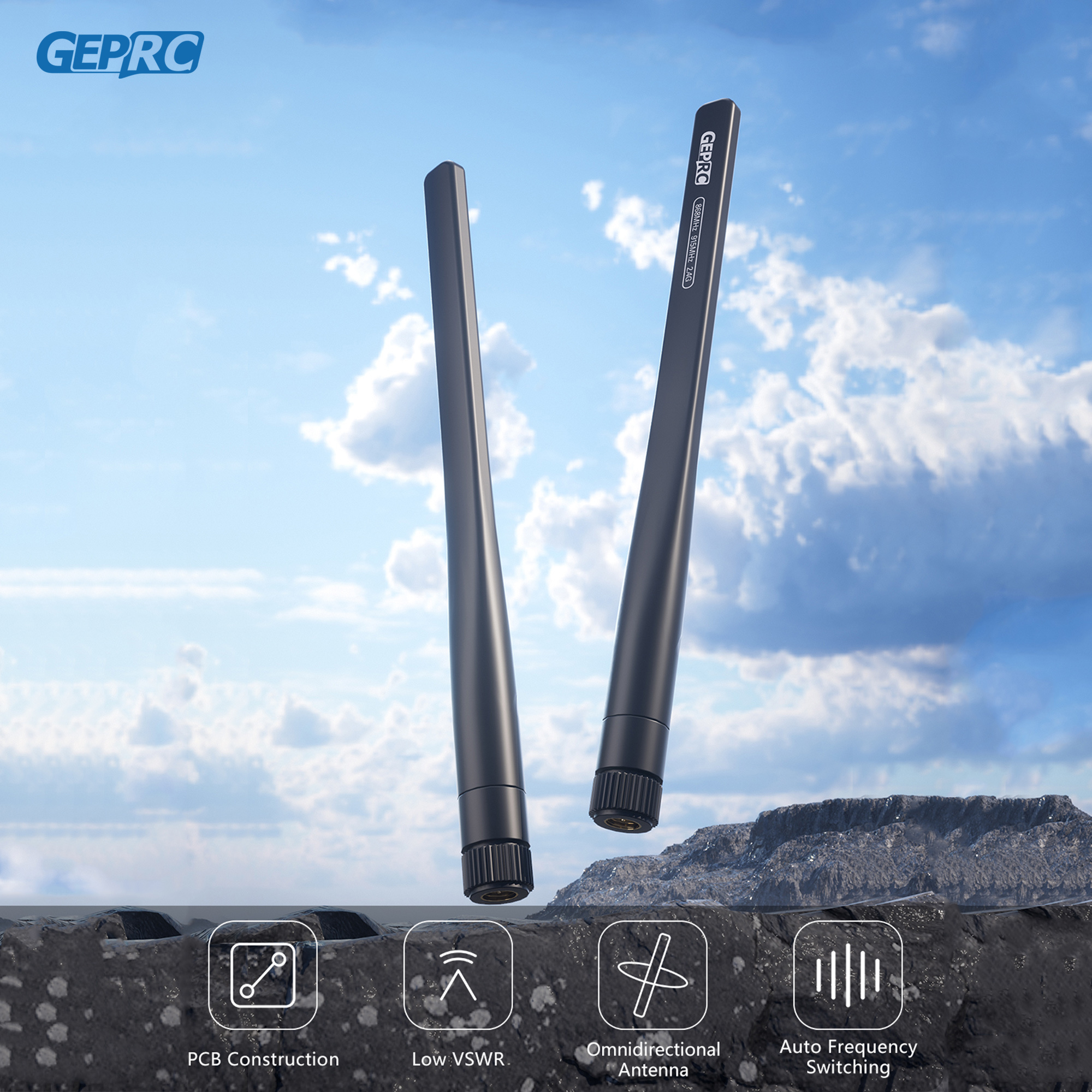 GEPRC 868MHz 915MHz 2.4G Tri-B - Drone Control Stick incelemesi ve fiyatı