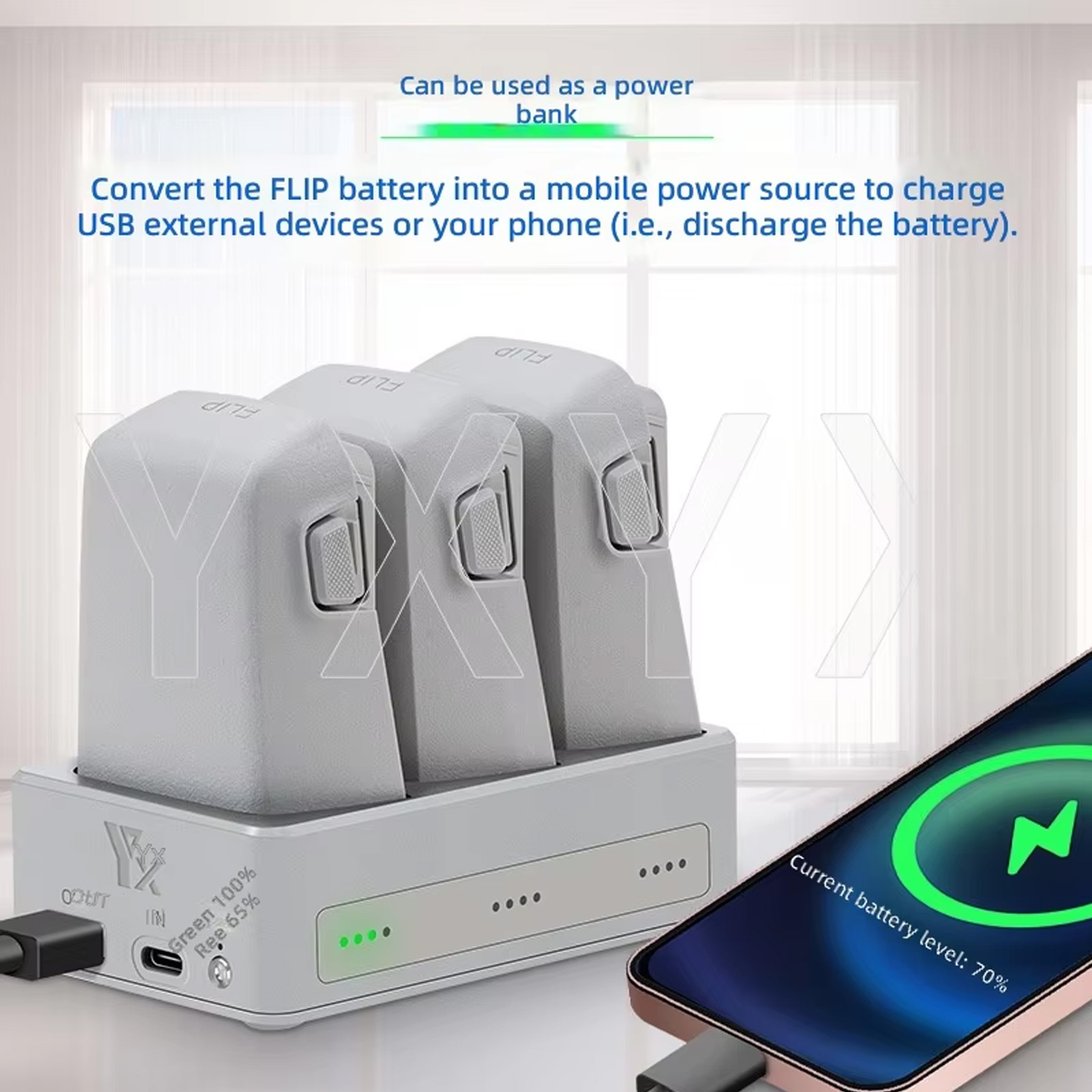 New 3-Port Battery Charger Hub - Drone Charging Hub incelemesi ve fiyatı
