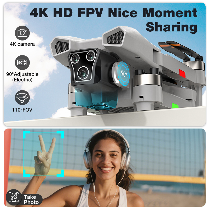 NEW Hot L017 Pro Drone Brushle - Drone Power Bank incelemesi ve fiyatı