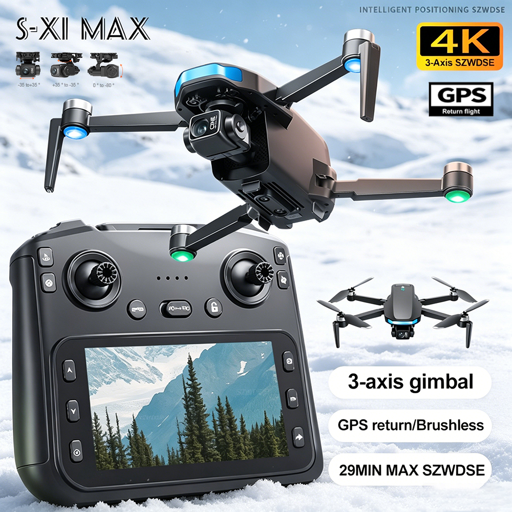 New S-X1 MAX Drone GPS 8K Prof - Drone Power Bank incelemesi ve fiyatı