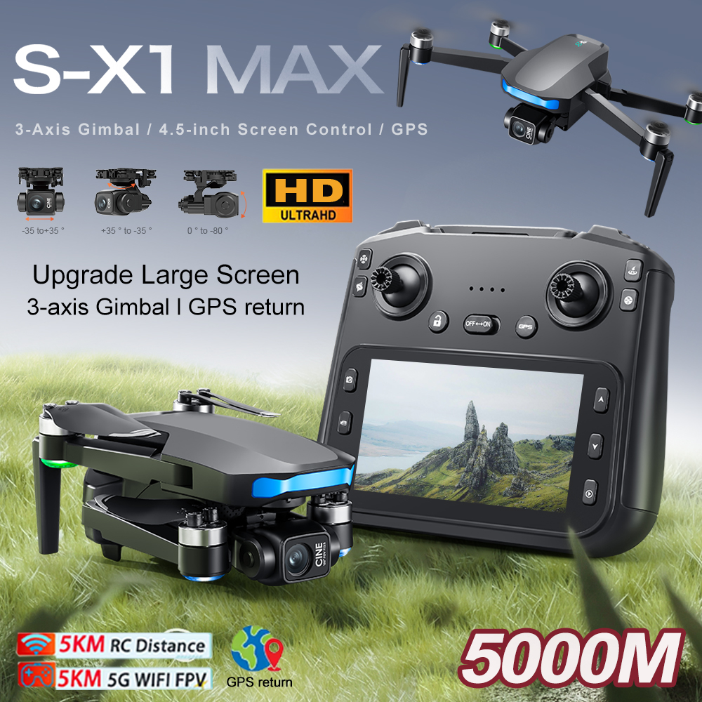 New S-X1 MAX Drone GPS 8K Prof - Drone Power Bank incelemesi ve fiyatı